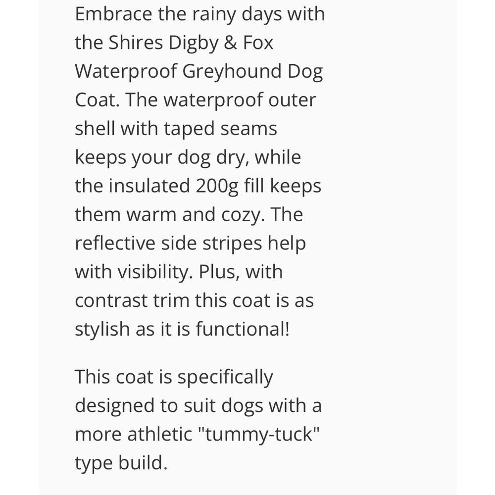 Shires Digby & Fox Waterproof Dog Coat - Picture 3 of 4